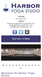 Mobile Screenshot of harboryogastudio.com